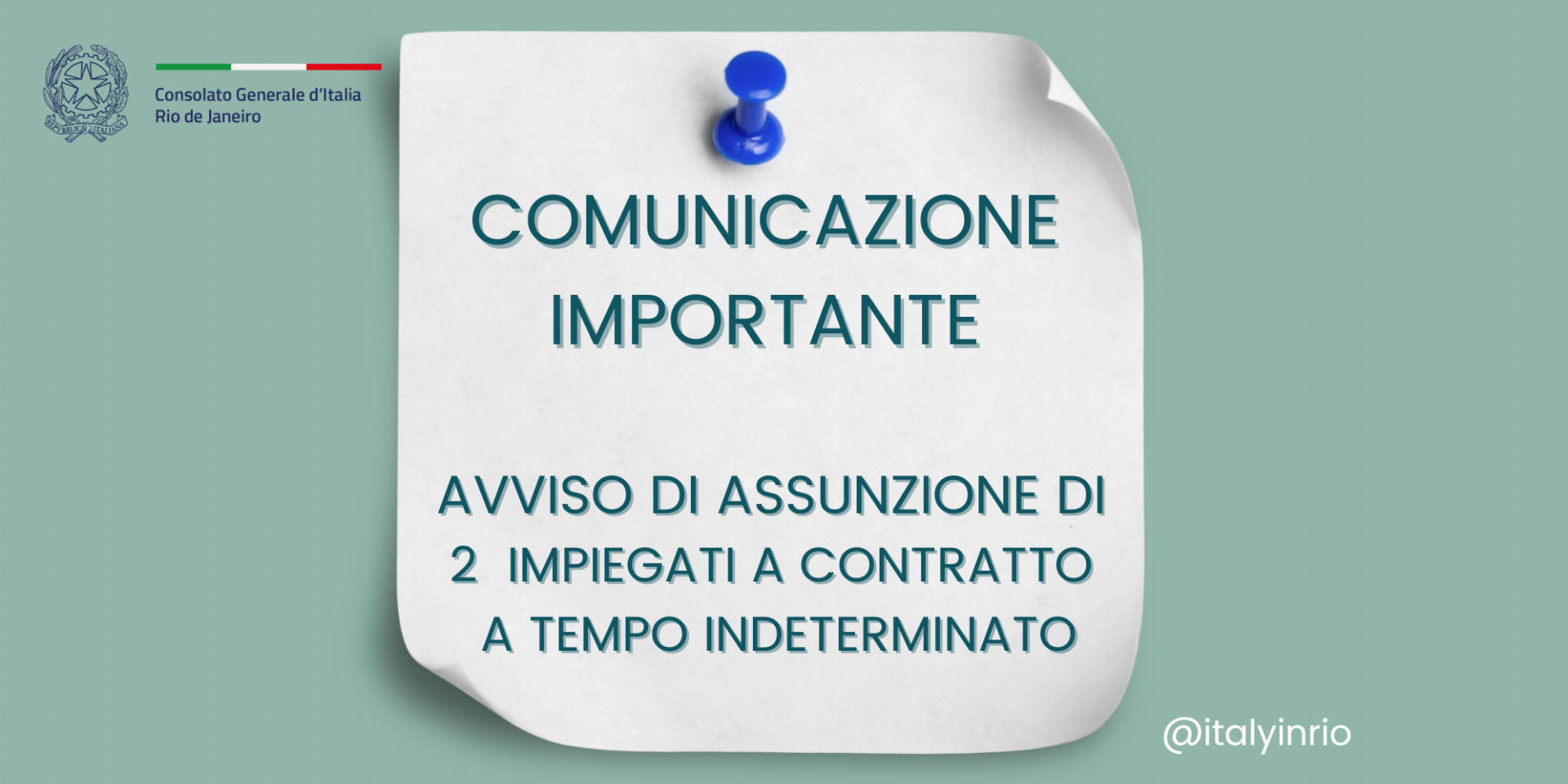 AVVISO-DI-ASSUNZIONE-DI-2-impiegati-a-contratto-a-tempo-indeterminato