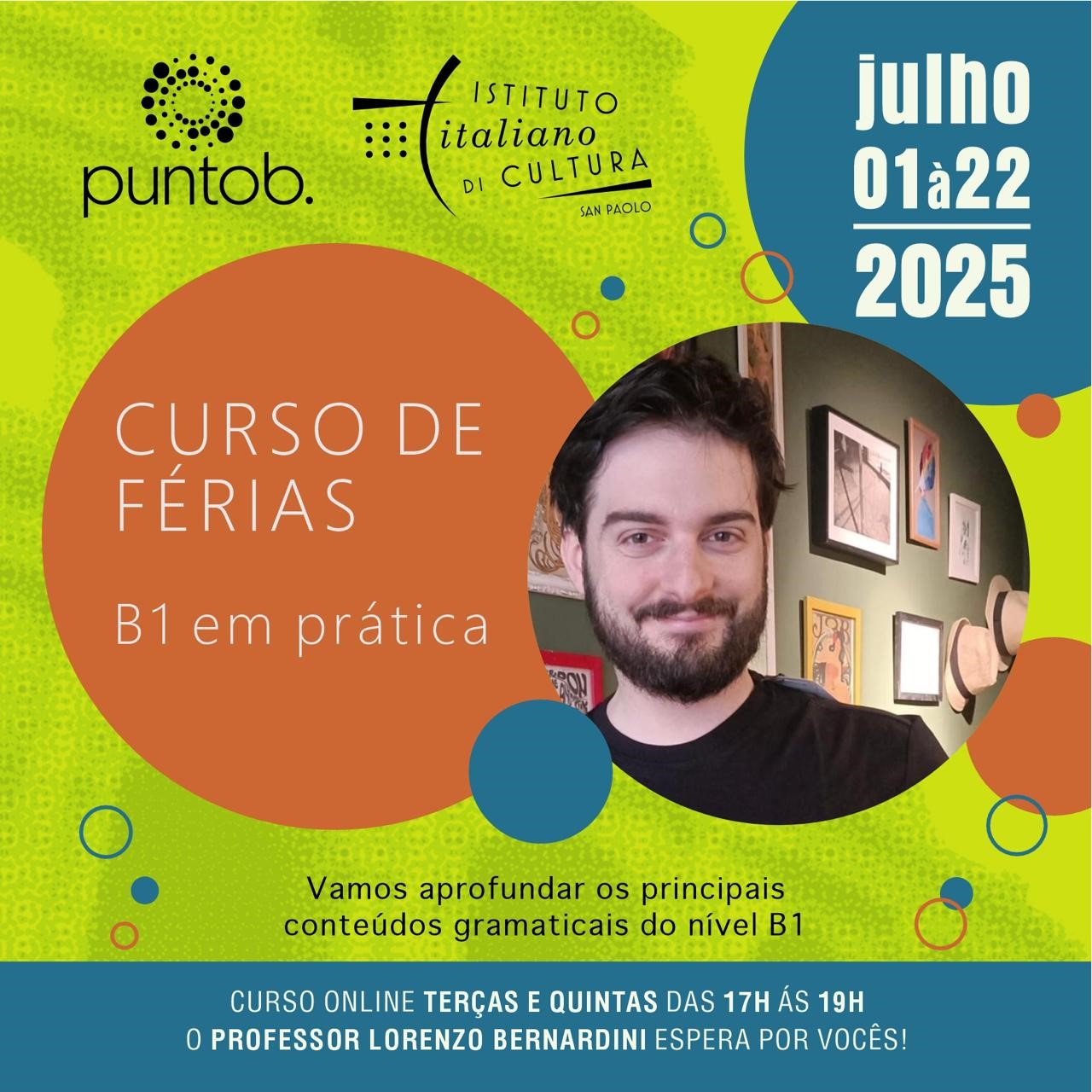 curso férias